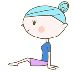 足首の関節伸ばし　Stretching of the ankle joint.